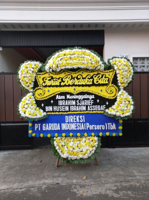 Papan Bunga Duka di Panei