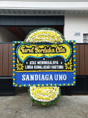 Papan Bunga Duka di Panei