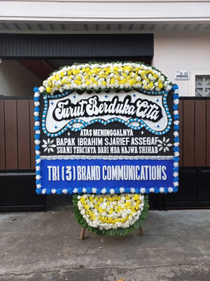 Papan Bunga Duka di Panei